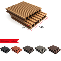 Panneaux de terrasse extérieurs en bois composite Wpc de qualité supérieure résistants aux intempéries