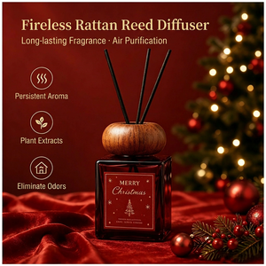 Vela Aromática de Navidad en Frasco de Vidrio Rojo, Decoración Navideña, Diseño Clásico, Una Mecha, Regalo de Aromaterapia - Product Image 5