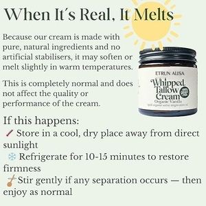 ETRUN ALISA Marque privée <span class=keywords><strong>Crème</strong></span> fouettée au suif <span class=keywords><strong>Crème</strong></span> hydratante <span class=keywords><strong>pour</strong></span> le <span class=keywords><strong>visage</strong></span> et le corps <span class=keywords><strong>pour</strong></span> peau sèche et soulagement de l'<span class=keywords><strong>eczéma</strong></span> - Product Image 2