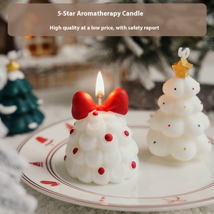 Acogedora decoración de vacaciones Linda vela de Navidad de Papá Noel <span class=keywords><strong>Spa</strong></span> y fragancia Idea de regalo Navidenas Coffret Cadeau - Product Image 3