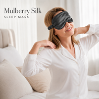 Masque pour les yeux en soie pure de luxe personnalisé pour la maison, l'hôtel et les voyages - Accessoires de sommeil haut de gamme