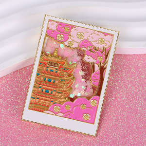 Aimants de réfrigérateur de glaçons de sable en métal de dessin animé mignon personnalisé <span class=keywords><strong>brillant</strong></span> métallique amusant artisanat en métal faible quantité minimale de commande - Product Image 1