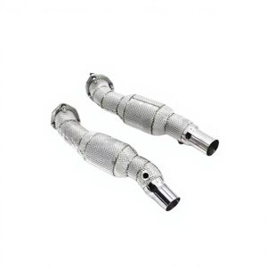 Tuyau d'échappement isolé en acier inoxydable de haute qualité et haute performance, adapté à la Ferrari F430 4.3L 216241 216242 69619900 - Product Image 3