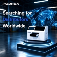 Impresora Digital Automática de Inyección de Tinta UV CMYK Todo en Uno PodNEX A3 DX7, 2400 DPI, para Impresión de Carcasas de Plástico para Teléfonos/AirPods, Compatible con Android