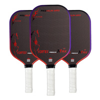 Raket Pickleball TUOYUAN Logo Kustom Kawat Titanium Serat Karbon T700 16mm Thermoformed Gen 5 EPP