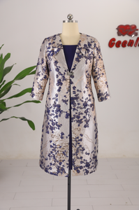 Conjuntos de Moda para Mujer Talla Grande, Chaqueta Larga para Vestidos de Mujer - Product Image 5
