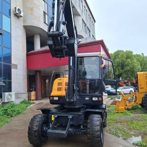 Excavatrice sur pneus Hyundai 60 neuve Hyundai HW60 à bas prix Nouvelle pelle sur pneus Hyundai 60 Nouvelle pelle sur pneus Hyundai 6 tonnes à vendre - Product Image 2