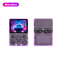 Console de jeu portable Mooden R36s EE Linux, 64 Go, 15000 jeux, console de jeu vidéo rétro classique