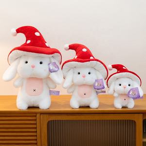 Nuevo Peluche de Conejo Hongo <span class=keywords><strong>Angela</strong></span>, Muñeco de Dibujos Animados con Relleno de Algodón PP, Almohada de Compañía Reconfortante, Regalo para Centro Comercial - Product Image 3