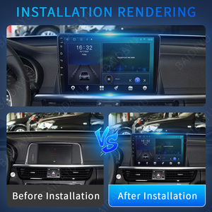 Xe Android Màn hình cảm ứng 10 inch 1.5 + 32GB GPS Stereo đài phát thanh hệ thống âm thanh tự động thiết bị điện tử video Car DVD Player - Product Image 4