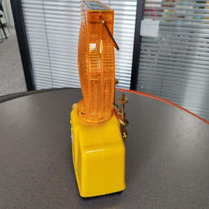 ROADSAFE Lampe de signalisation routière solaire clignotante bleue et verte pour <span class=keywords><strong>barricade</strong></span> - Product Image 6