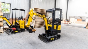 <span class=keywords><strong>Mini</strong></span>-excavatrice sur chenilles de 1000 kg, HT10B, largeur de la benne de 400 mm, petite excavatrice de 1 tonne, micro-excavatrice avec certification CE EPA EURO 5 - Product Image 2