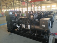 Générateur diesel WEICHAI 100 kW-150 kW, durable, haute puissance, monophasé, à châssis ouvert, silencieux, télécommande, 50/60 Hz, cuivre pur