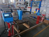 Machine de découpe plasma et à flamme portable de type portique CNC avec contrôleur et contrôleur de hauteur de torche