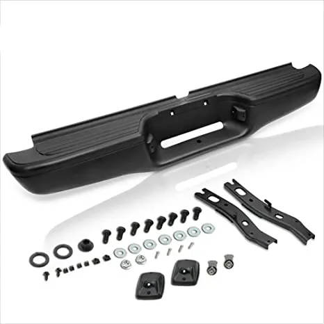 GELING Chrome black Rear Step Bumper Assembly For Toyota Tacoma Pickup 2004 1999 2002 2000 2003 1995 2001 1996 1997