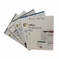 Paquete de Tarjetas de Office 2019 Professional Plus Global, Tarjeta con Activación en Línea, Envío Rápido