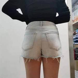 Excellente qualité populaire quotidien femmes Denim Shorts déchiré confortable Stretch été Streetwear mode Jean Shorts - Product Image 4