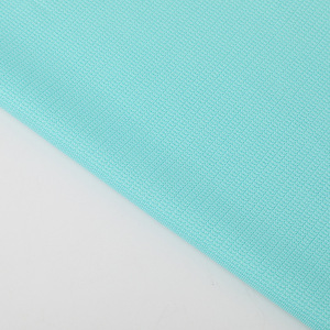 Tissu éponge français 100% polyester à séchage rapide respirant Ultra-mince Double face peigné trame imprimé Birdseye Satin <span class=keywords><strong>soie</strong></span> tissu - Product Image 4