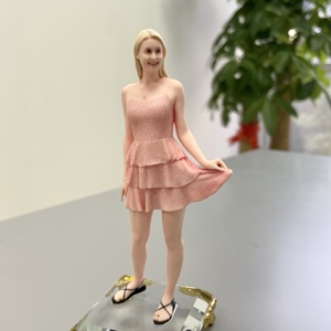 Tượng chân dung thực tế in <span class=keywords><strong>3D</strong></span>, tượng tùy chỉnh màu sắc đầy đủ 9/12/15cm, quét thân hình <span class=keywords><strong>3D</strong></span>, tư thế hành động mẫu - Product Image 2