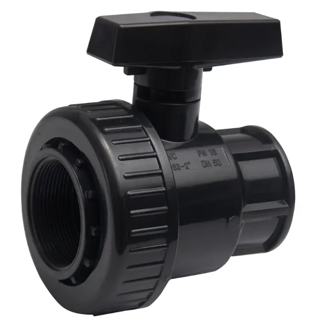 China Professional Plastic Ball Valve Manufacture Water Control Agriculture PVC Irrigation Ball Valve