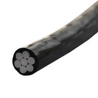 Hv XLPE Isoliertes metallisch abgeschirmtes ABC-Elektrokabel 6,35/11kV