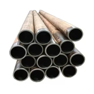 Europe St52-3 16mn Low Carbon Steel Seamless Round Pipe