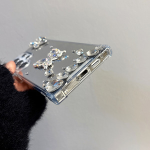 Funda de Teléfono con Incrustaciones de Diamantes de Moda, Espejo 3D, Diseño de Mariposa, Antigolpes, <span class=keywords><strong>para</strong></span> Samsung S26 S25 <span class=keywords><strong>Ultra</strong></span> A13 A52, Estilo Femenino - Product Image 5