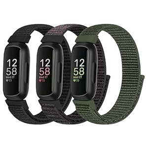 Bracelet de remplacement respirant en nylon tissé personnalisé Win-Win avec boucle auto-agrippante pour <span class=keywords><strong>Fitbit</strong></span> Inspire <span class=keywords><strong>3</strong></span> 2 <span class=keywords><strong>Ace</strong></span> <span class=keywords><strong>3</strong></span> 2 - Product Image 1
