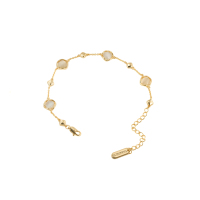 Bracelet TANGPEI en alliage d'or, inspiré des créateurs, blanc clair, en forme de cube, élégant, minimaliste, accessoire de mode de niche, cadeau