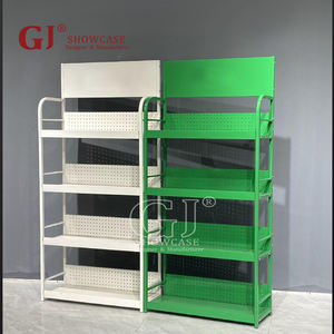 Étagère à huile de station-service en métal sur pied à 4 niveaux, personnalisée, pour l'affichage d'huile moteur de voiture, support pour huile lubrifiante <span class=keywords><strong>automobile</strong></span> - Product Image 5