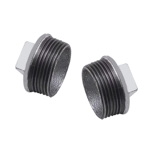 100% pre-kiểm tra đầu vuông cắm vòng sắt dễ uốn phụ kiện đường ống mặt bích nam ren Phụ Kiện đường ống tại Trung Quốc - Product Image 3