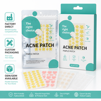 Patchs Hydrocolloïdes Anti-Acné à Motifs Mignons pour Boutons et Imperfections, Autocollants Imperméables Invisibles pour une Guérison Nocturne – Vente en Gros