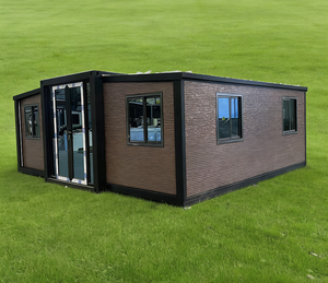 Maison préfabriquée mobile personnalisée en conteneur extensible de 20 pieds ou 40 pieds, maison préfabriquée en acier léger, construction de <span class=keywords><strong>2</strong></span>, 4 ou 5 chambres, <span class=keywords><strong>immobilier</strong></span> - Product Image 1