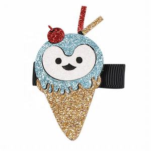 Lot de pinces à cheveux scintillantes pour enfants, motifs animaux de dessin animé (chien, baleine, panda et lapin) - Pinces à cheveux de fête - Product Image 2