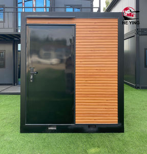 建設現場向け新型プレハブ簡易シャワー・トイレ 低価格移動式プレハブ浴室 不動産向け - Product Image 2