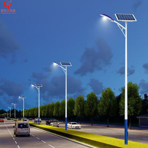 ไฟถนนพลังงานแสงอาทิตย์ 6 เมตร อลูมิเนียมอัลลอยด์ LED พลังงานแสงอาทิตย์ สำหรับภายนอกอาคาร กันน้ำ ใช้สำหรับถนนในเขตเทศบาล - Product Image 4