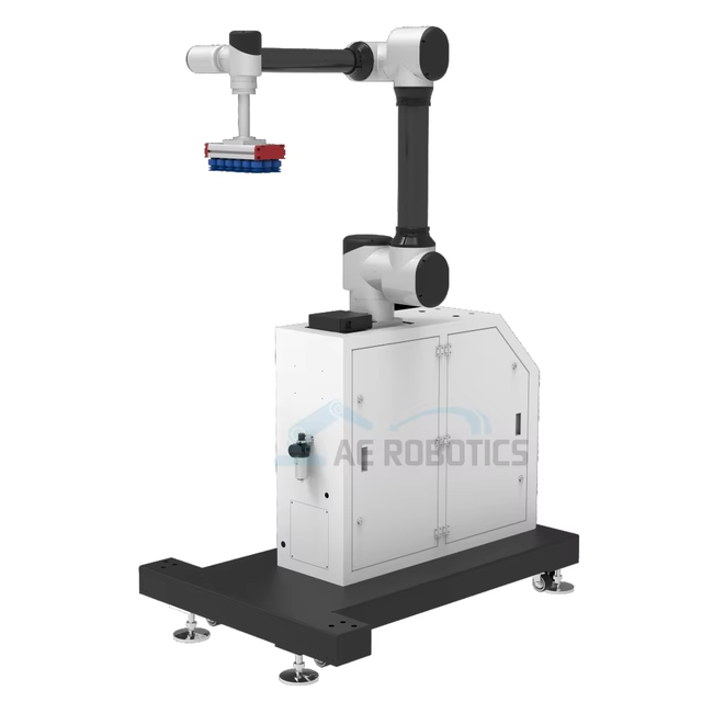 Industrial Robotic Palletizing System Universal Handling for All Packaging Types: Boxes, Bags, Cases for End-of-Line Packaging