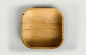Platos Desechables Cuadrados de Hoja de Palma de 5 Pulgadas, Hoja de Areca Natural, Vajilla Ecológica Compostable, Proveedor al por Mayor - Product Image 3