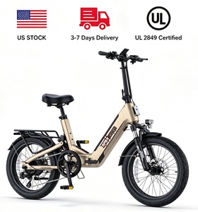 Bicicleta Plegable para Adultos de 20 Pulgadas, Aluminio, Motor sin Escobillas de 48V 250W 750W, City EG-L20 3.0, Más de 20 Años de Experiencia en Comercio Internacional Profesional - Product Image 1