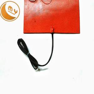 Plaque chauffante en silicone pour imprimante 3D, 100*100MM, 200V, 25W, prix usine - Product Image 1