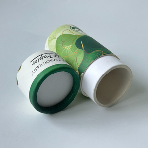 หลอดกระดาษคราฟท์สีขาวเปล่าสำหรับขายส่ง สำหรับพิมพ์ลายตามสั่ง บรรจุภัณฑ์แบบแท่งสำหรับครีมกันแดด โรลออน และเครื่องสำอาง - Product Image 4