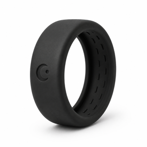 Coque de protection en silicone personnalisée avec logo OEM pour Oura Ring 5/4, Galaxy Ring, RingConn, Ultrahuman – Marque en relief noire avec icône - Product Image 2