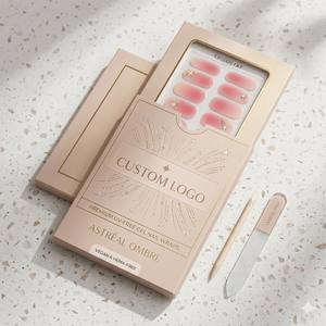 Bandes <span class=keywords><strong>de</strong></span> gel pour ongles sans lampe UV, pour un branding personnalisé haut <span class=keywords><strong>de</strong></span> gamme - Product Image 1