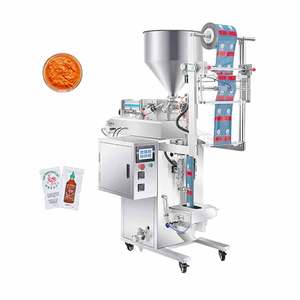 Máquina automática de envasado multifunción para papel de película, materiales químicos para alimentos, crema, agua, miel, Ketchup, bolsas para salsa de cacahuete - Product Image 1