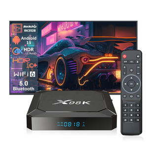 TV BOX X98K con Android 13.0, RK3528, 8K, <span class=keywords><strong>1080P</strong></span>, Receptor de TV con Wifi 2.4G y 5.8G, Compatible con WiFi6, HDR10+, Android TV Box, Set <span class=keywords><strong>Top</strong></span> Box - Product Image 1