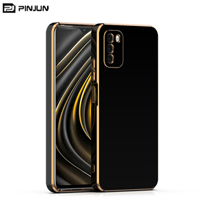 Kreative 6D Einfarbige Galvanisierte Rahmen-Handyhüllen für Xiaomi Poco M3 M5s M5 M4 F4 <span class=keywords><strong>X4</strong></span> GT Rückseiten-Cover mit Kameraschutz - Product Image 2