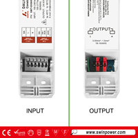 Transformateur LED à courant constant ultra-fin en plastique 60W DALI-2 Dimmable 1200mA