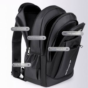 Fashion Casual Worker Large Capacity Waterproof Durable Daily Smart Mochila <b>School</b> Bag Back Pack Travel Bagpack Student <b>Backpack</b> - Product Image 2