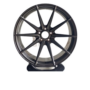Jantes en alliage d'aluminium forgé multi-rayons noir brillant avec face usinée pour Inspire Audi Sagitar Accord Golf 16 pouces 17 pouces 18 pouces - Product Image 1