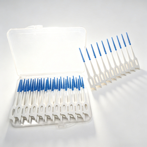 Soft Silicone Interdental Brush Reusable Teeth <b>Gap</b> Cleaner for Oral Hygiene and Gum Care - Product Image 2